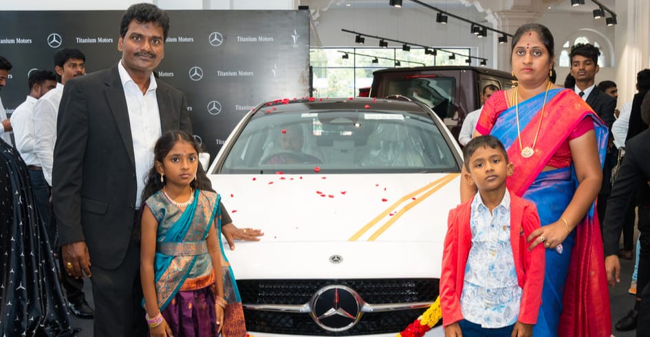 Mr. Selvakumar Mercedes